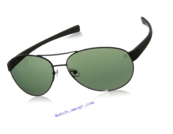 Tag Heuer Lrs25630162 Aviator Sunglasses,Matt Black & Black,62 mm