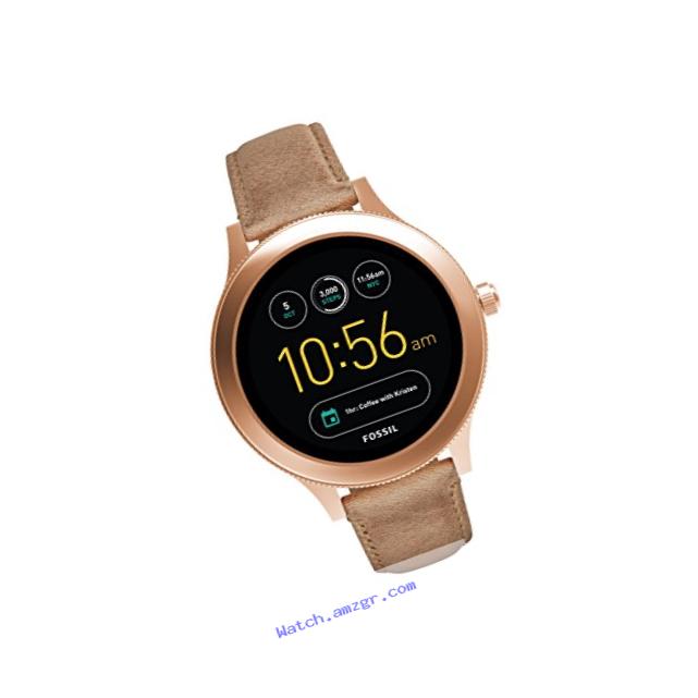 Fossil Gen 3 Smartwatch - Q Venture Sand Leather FTW6005