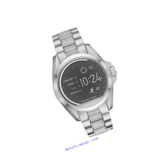 Michael Kors MKT5000 Digital Bradshaw Silver-Tone Access Touch Screen Smartwatch