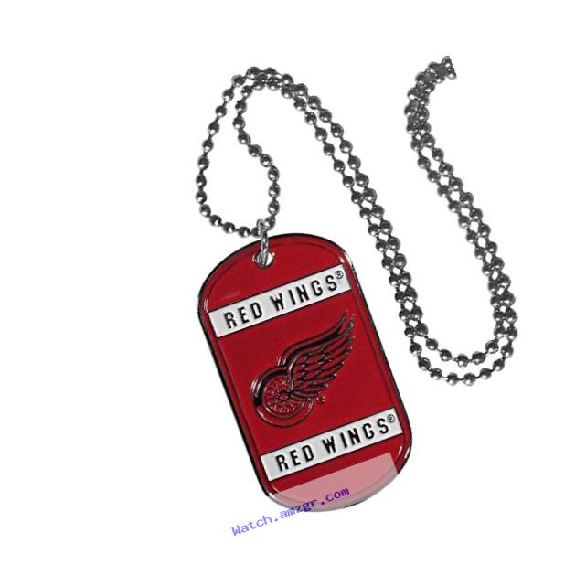 NHL Detroit Red Wings Neck Tag Necklace, 26