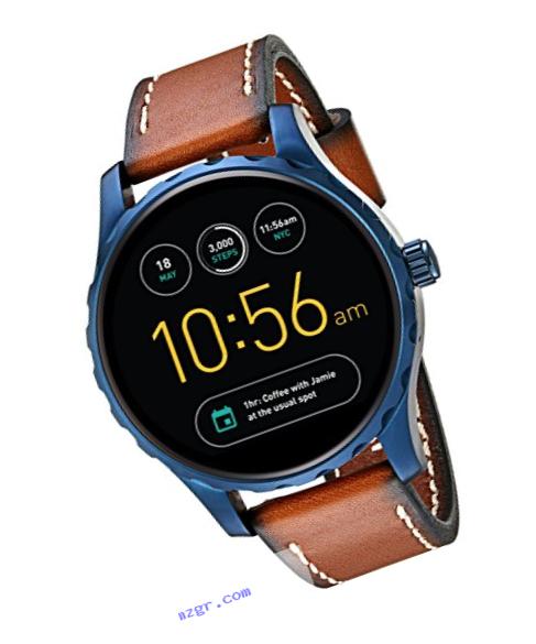 Fossil Q Marshal Gen 2 Touchscreen Brown Leather Smartwatch